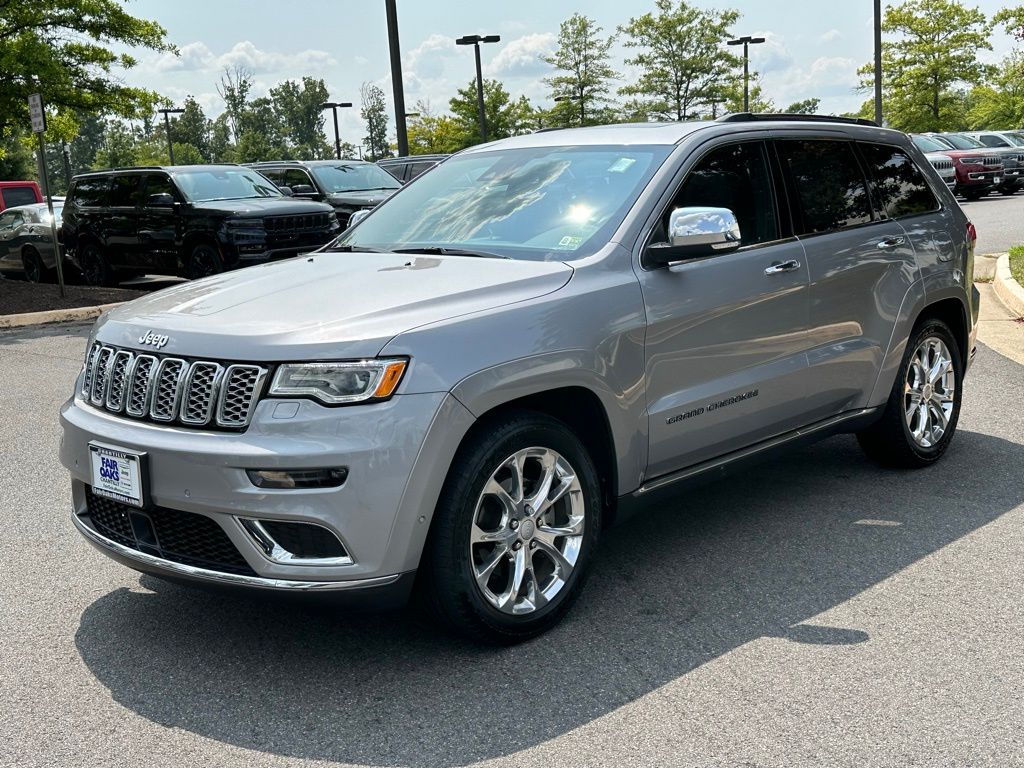 Certified 2019 Jeep Grand Cherokee Summit with VIN 1C4RJFJG1KC788162 for sale in Chantilly, VA