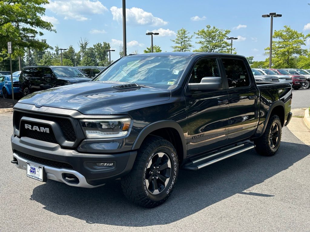 Used 2019 RAM Ram 1500 Pickup Rebel with VIN 1C6SRFLTXKN557793 for sale in Chantilly, VA