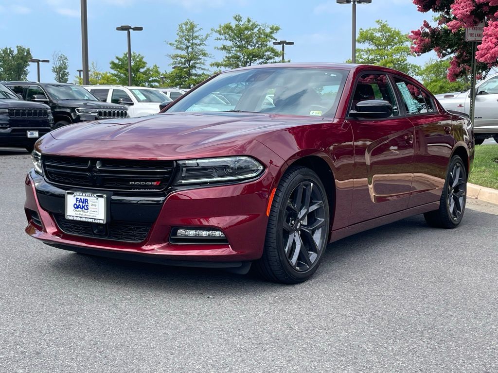 Used 2023 Dodge Charger SXT with VIN 2C3CDXBG9PH516033 for sale in Chantilly, VA