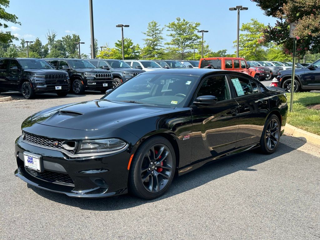 Certified 2021 Dodge Charger Scat Pack with VIN 2C3CDXGJXMH595082 for sale in Chantilly, VA