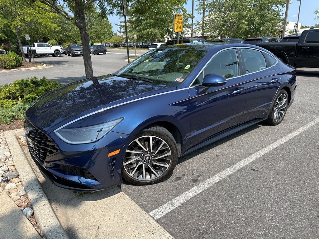 Used 2020 Hyundai Sonata Limited with VIN 5NPEH4J24LH042815 for sale in Chantilly, VA