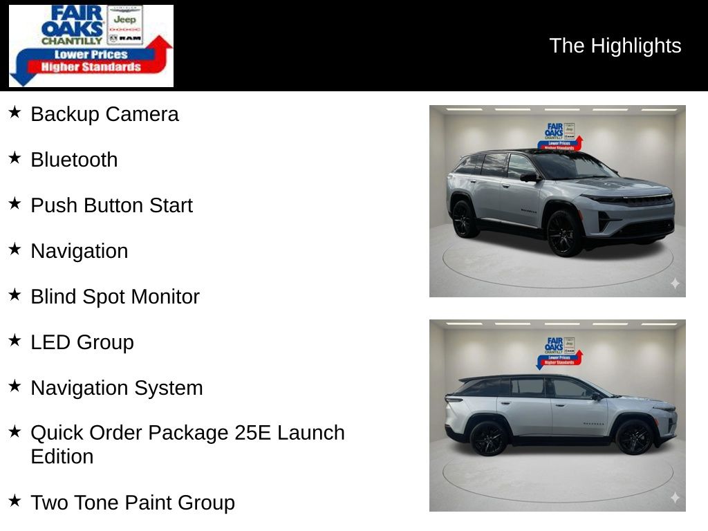 Used 2024 Jeep Wagoneer S Launch Edition with VIN 3C4RJNAK7RT180143 for sale in Chantilly, VA