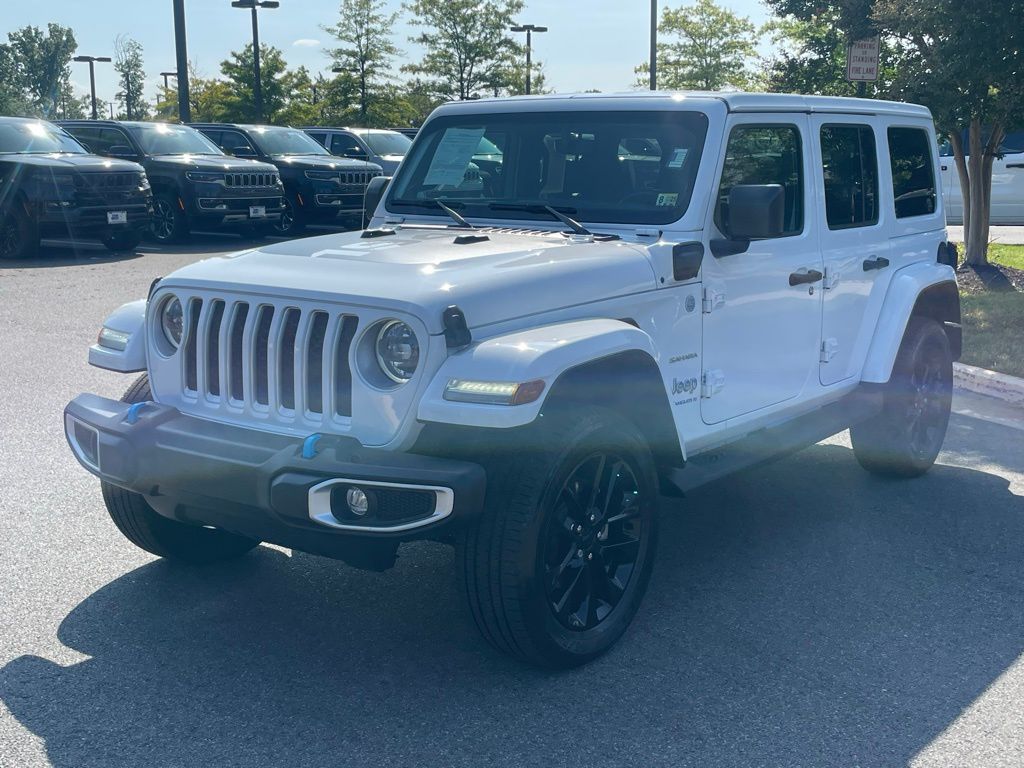 Used 2023 Jeep Wrangler 4xe Sahara 4XE with VIN 1C4JJXP60PW502437 for sale in Chantilly, VA