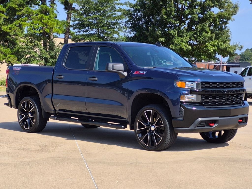 Used 2021 Chevrolet Silverado 1500 Custom Trail Boss Truck Crew Cab