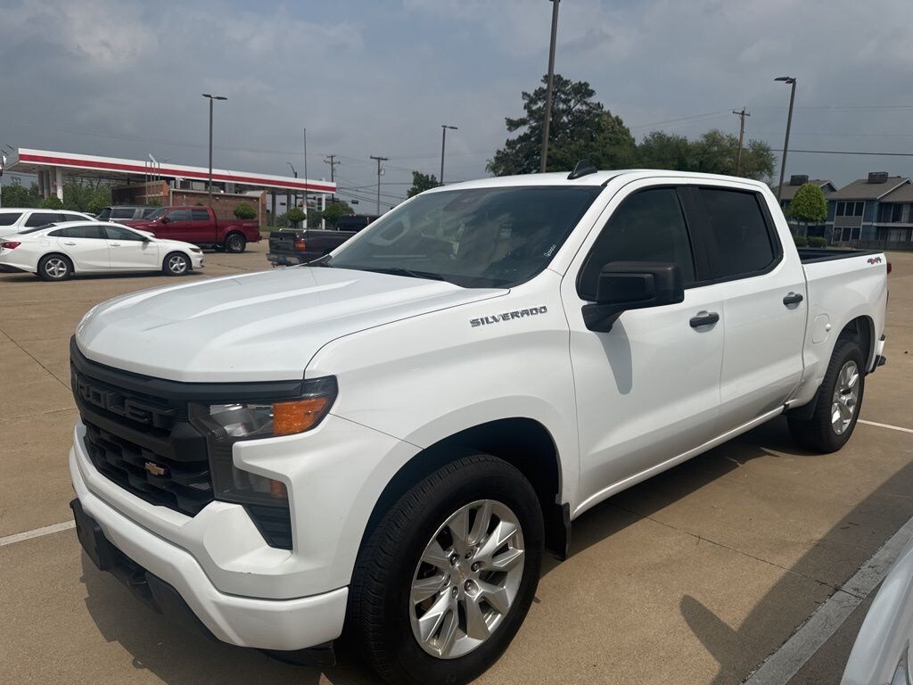 Used 2024 Chevrolet Silverado 1500 Custom Truck Crew Cab