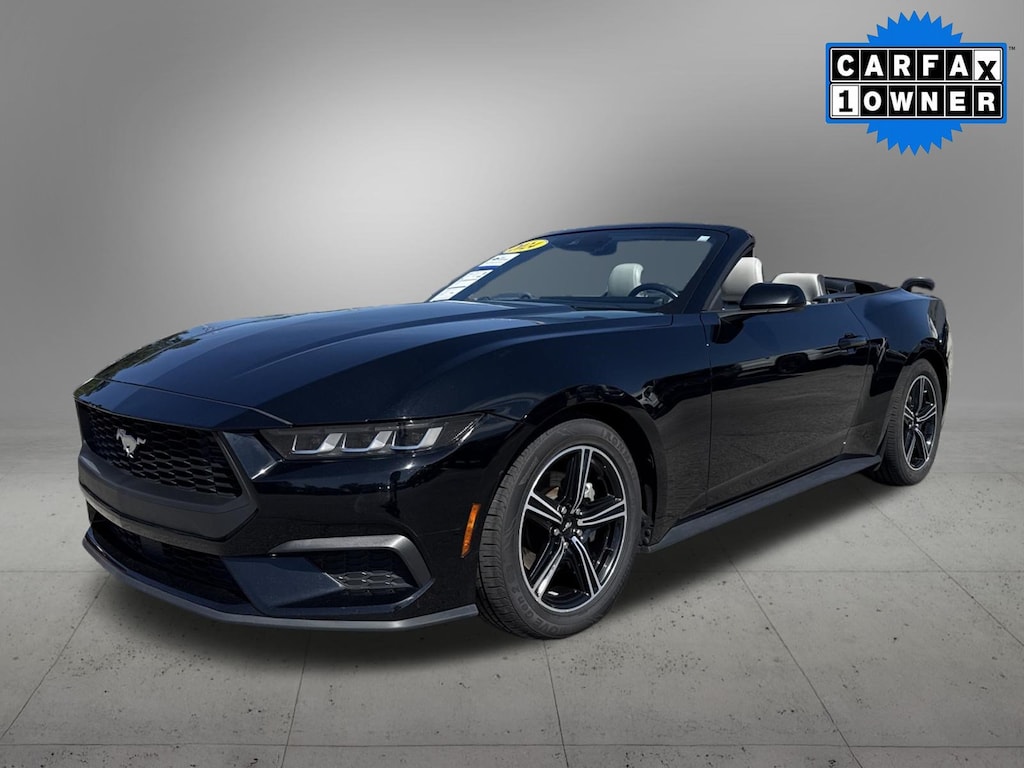 Certified 2024 Ford Mustang EcoBoost Premium Convertible