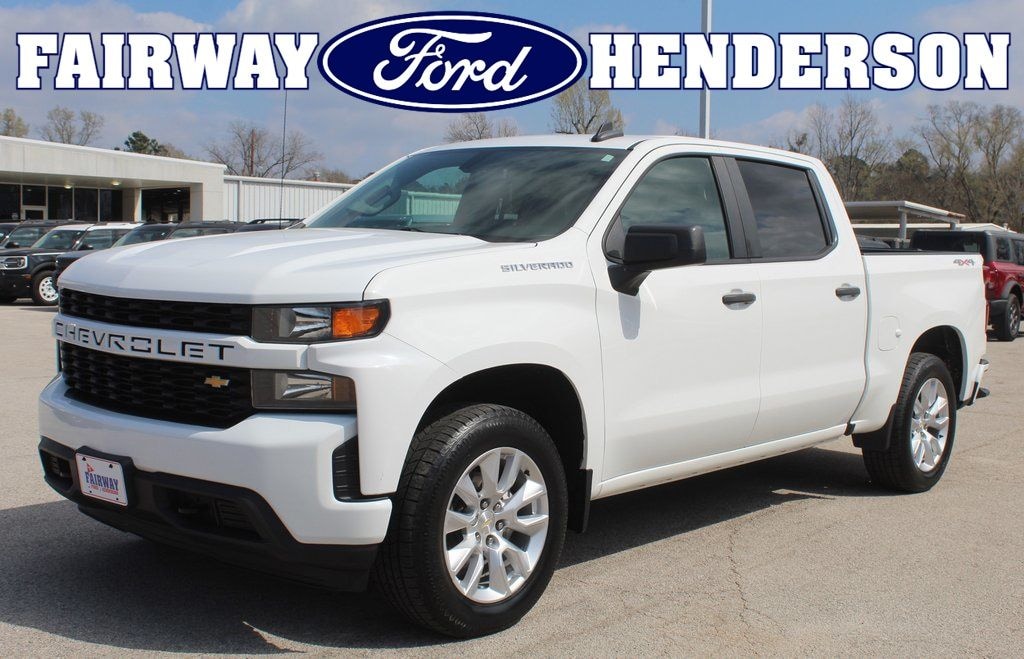 Used 2020 Chevrolet Silverado 1500 Silverado Custom Truck Crew Cab