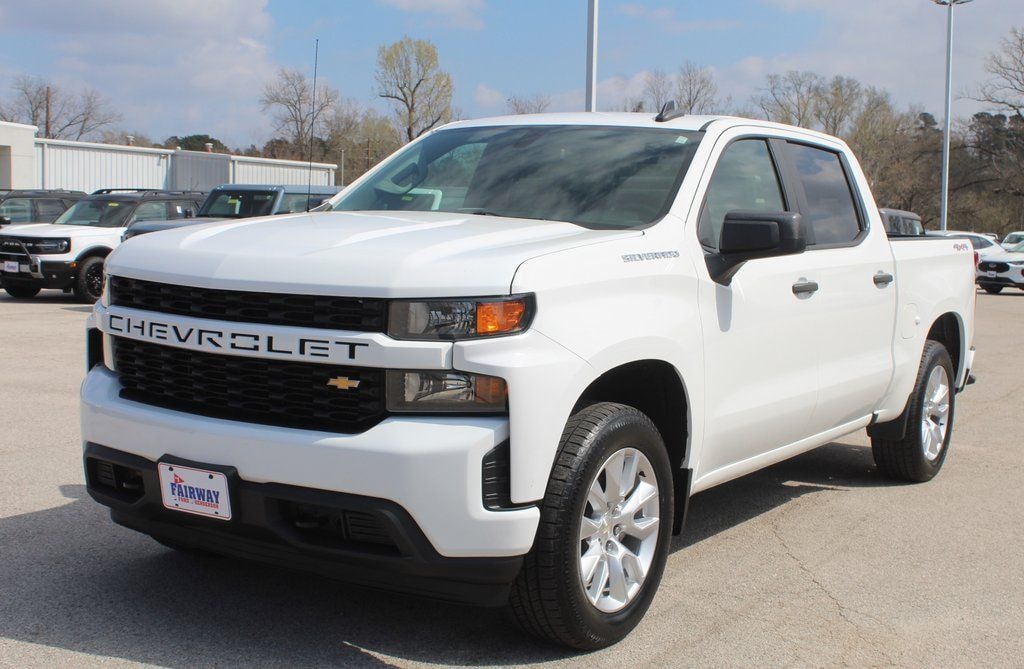Used 2020 Chevrolet Silverado 1500 Silverado Custom Truck Crew Cab