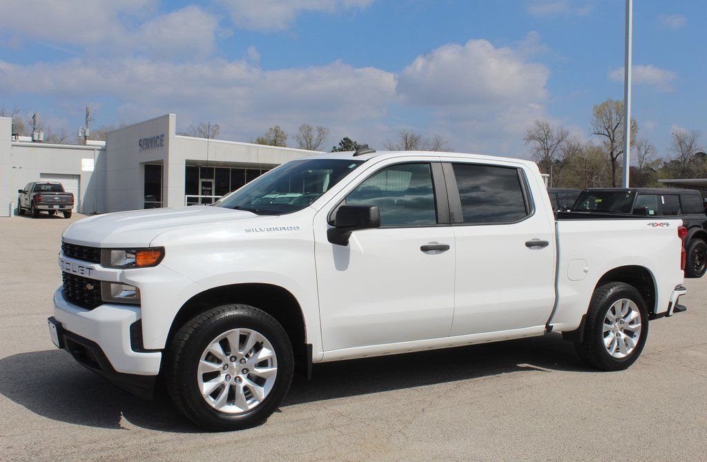 Used 2020 Chevrolet Silverado 1500 Silverado Custom Truck Crew Cab