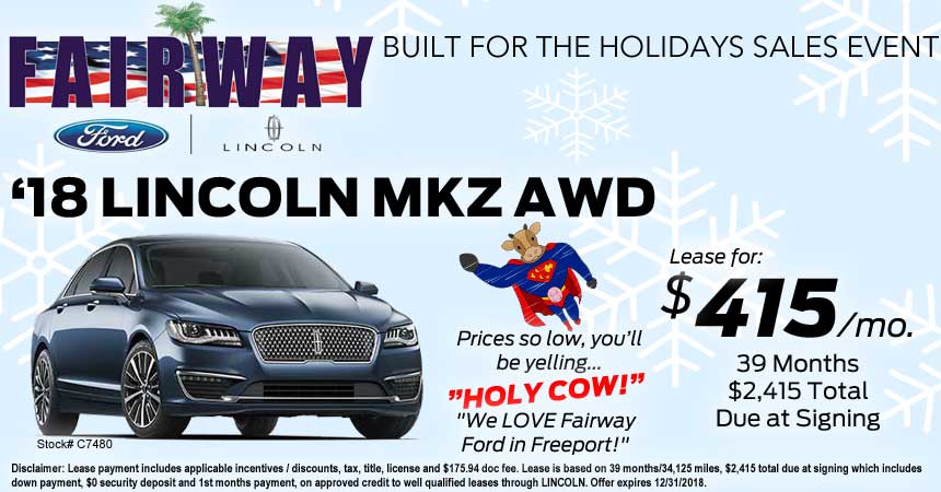 Lincoln Mkz Lease >> Lincoln Mkz Premier Awd Lease Special Fairway Ford Lincoln Mkz Lease >> Lincoln Mkz Premier Awd Lease Special Fairway Ford
