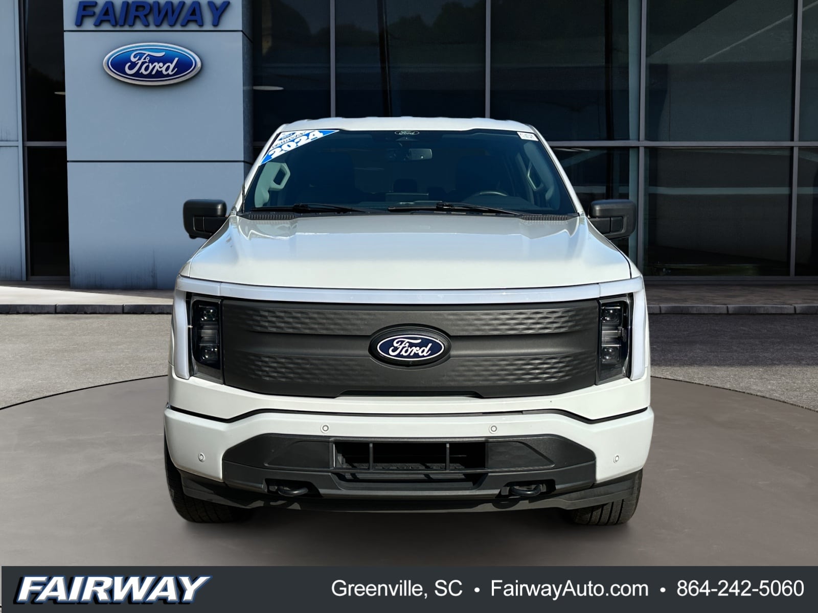 Used 2024 Ford F-150 Lightning Flash with VIN 1FT6W3L71RWG27710 for sale in Greenville, SC