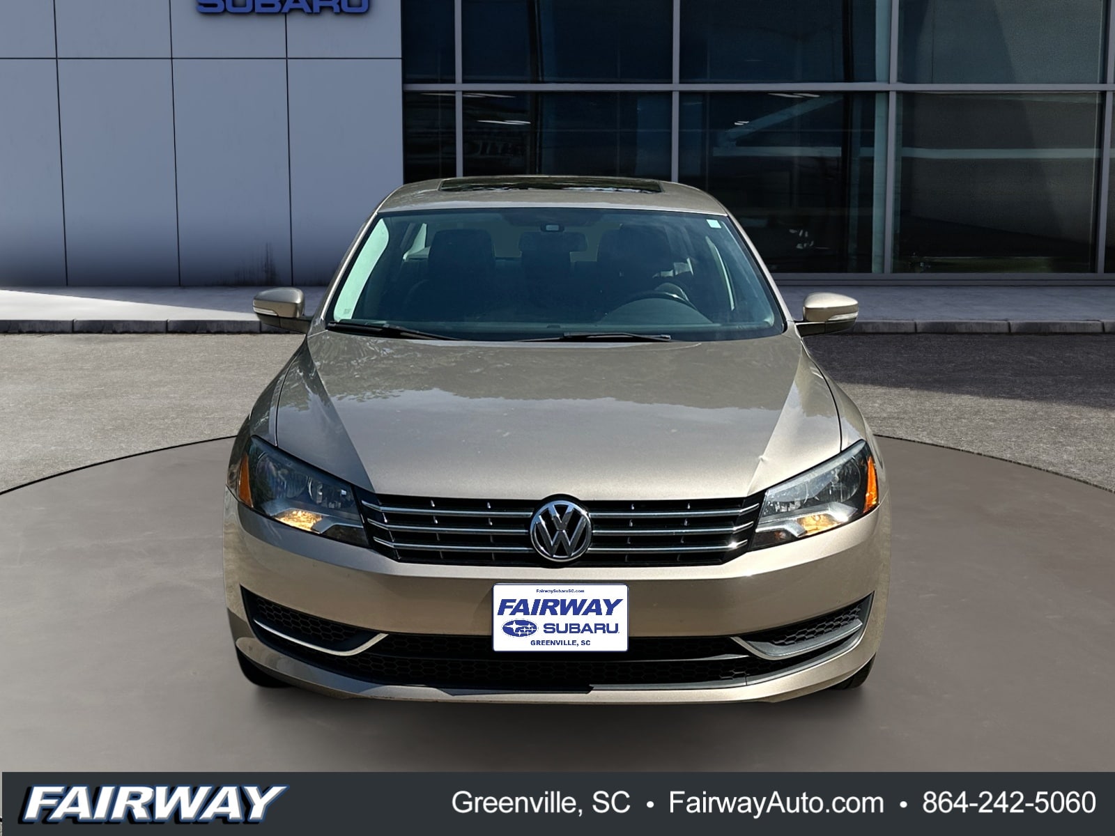 Used 2015 Volkswagen Passat SE with VIN 1VWBV7A32FC060152 for sale in Greenville, SC