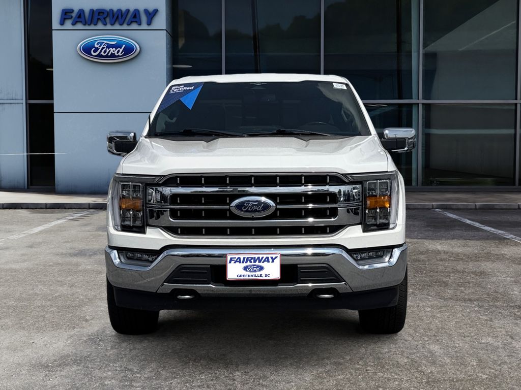 Certified 2023 Ford F-150 Lariat with VIN 1FTFW1ED3PFB97893 for sale in Greenville, SC