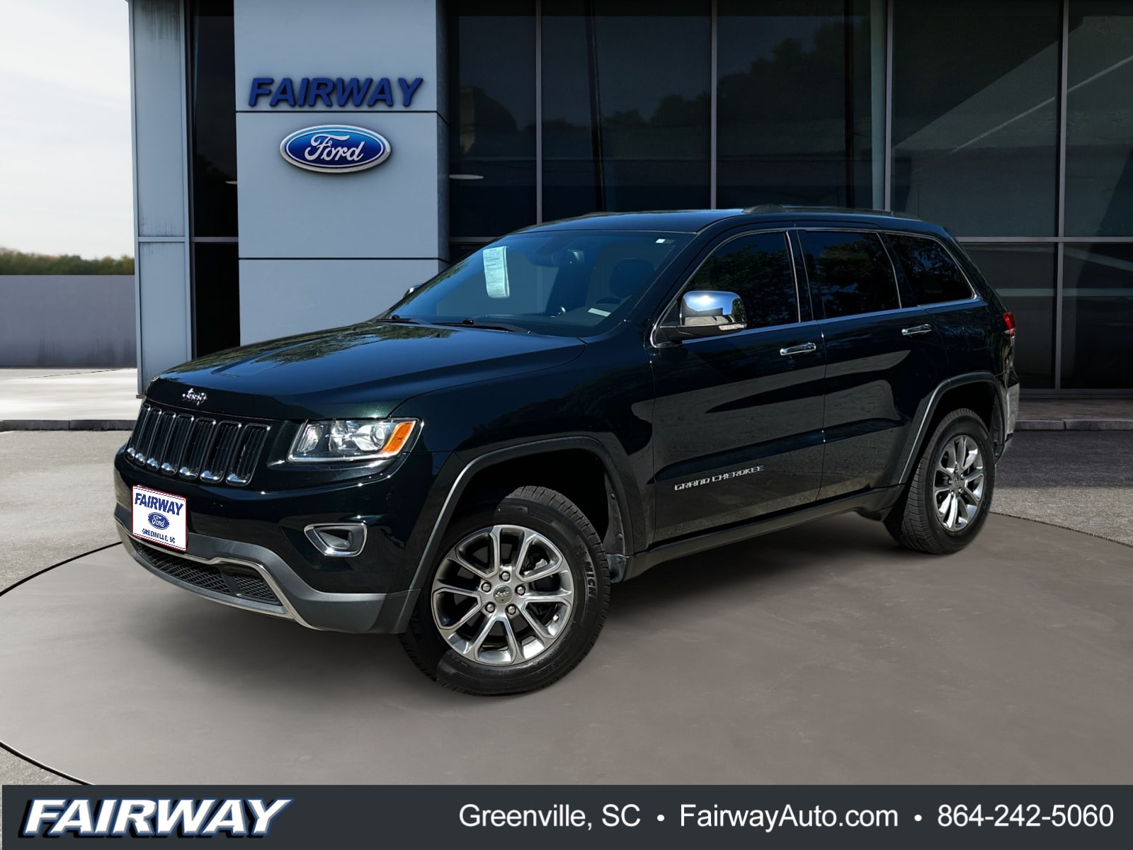 Used 2014 Jeep Grand Cherokee Limited with VIN 1C4RJFBGXEC565492 for sale in Greenville, SC