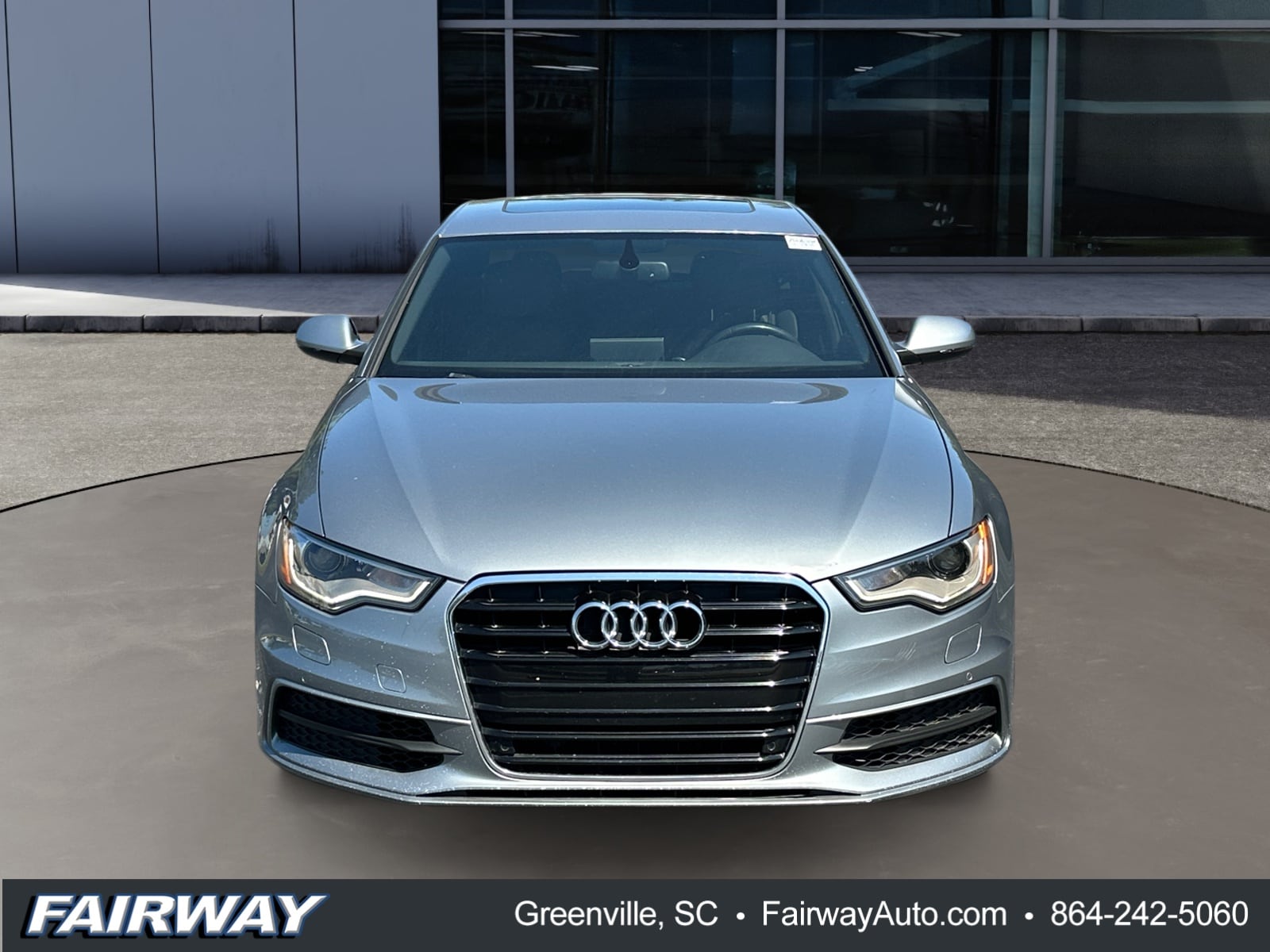 Used 2013 Audi A6 Premium with VIN WAUHGAFC5DN109372 for sale in Greenville, SC