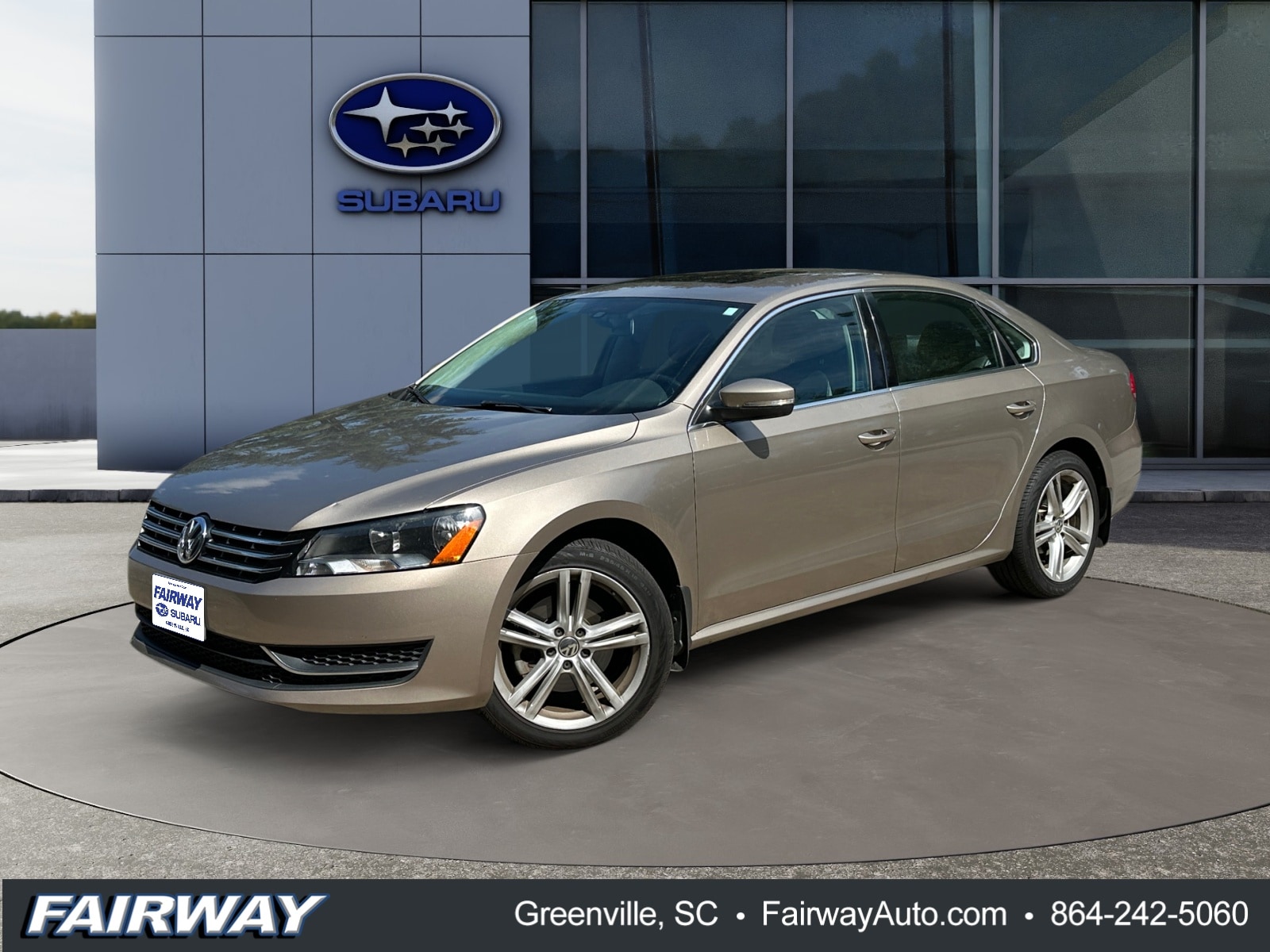 Used 2015 Volkswagen Passat SE with VIN 1VWBV7A32FC060152 for sale in Greenville, SC