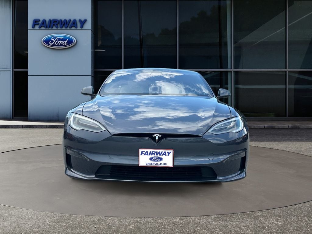 Used 2021 Tesla Model S Plaid with VIN 5YJSA1E63MF438186 for sale in Greenville, SC