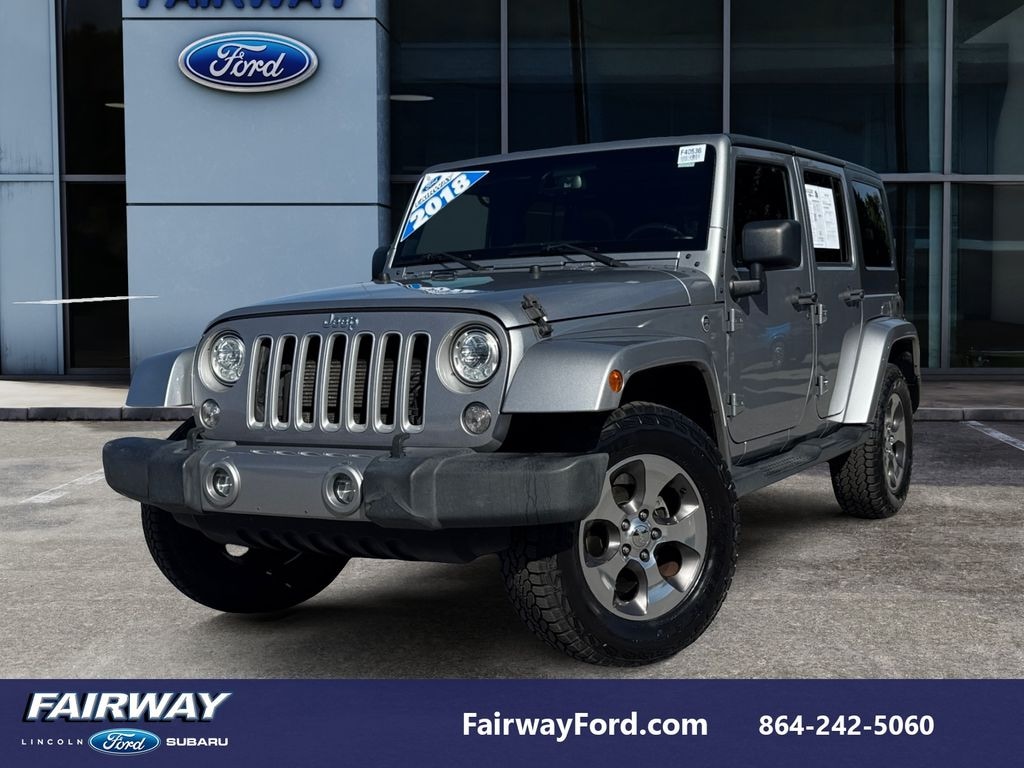 Used 2018 Jeep Wrangler JK Unlimited Sahara 4x4 SUV
