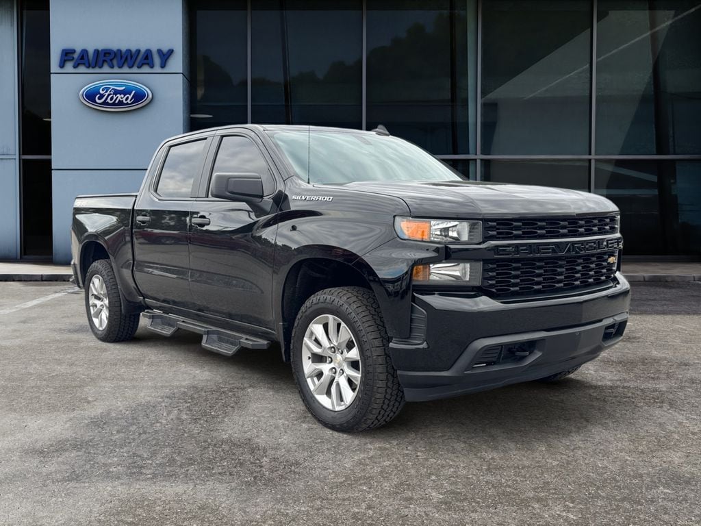 Used 2019 Chevrolet Silverado 1500 Silverado Custom Truck Crew Cab