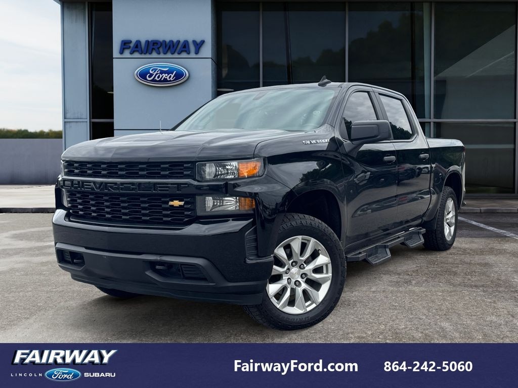 Used 2019 Chevrolet Silverado 1500 Silverado Custom Truck Crew Cab