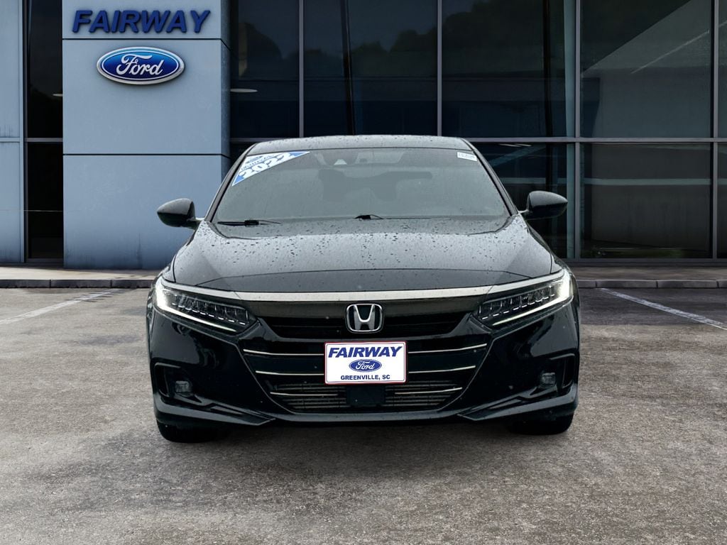 Used 2022 Honda Accord Sport with VIN 1HGCV1F3XNA076866 for sale in Greenville, SC