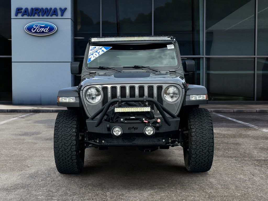 Used 2021 Jeep Wrangler Unlimited Rubicon with VIN 1C4HJXFN3MW752838 for sale in Greenville, SC