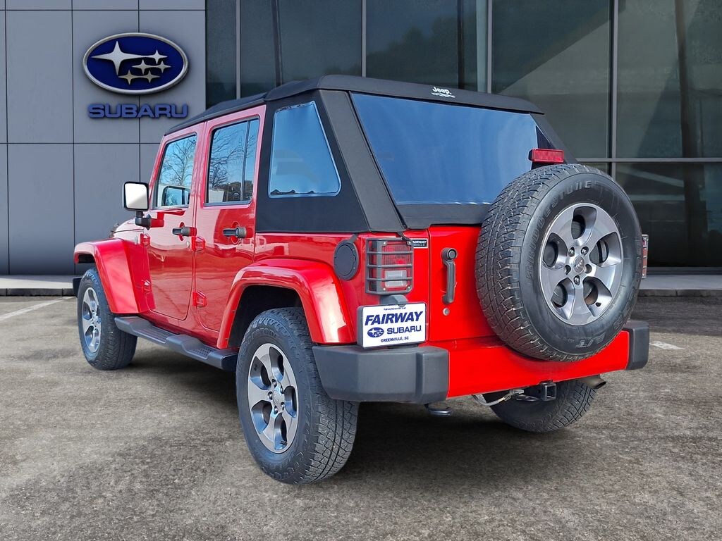 Used 2016 Jeep Wrangler Sahara Sport Utility