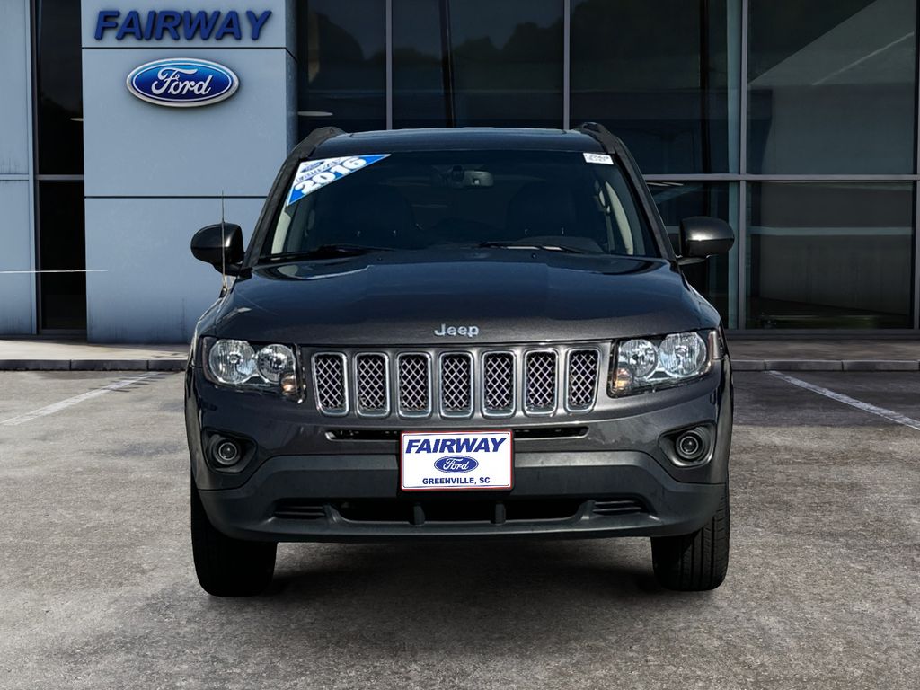 Used 2016 Jeep Compass High Altitude with VIN 1C4NJDEB7GD793675 for sale in Greenville, SC