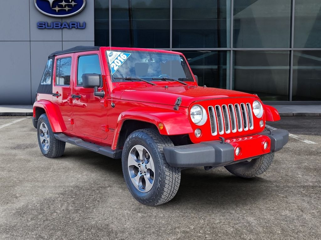 Used 2016 Jeep Wrangler Sahara Sport Utility