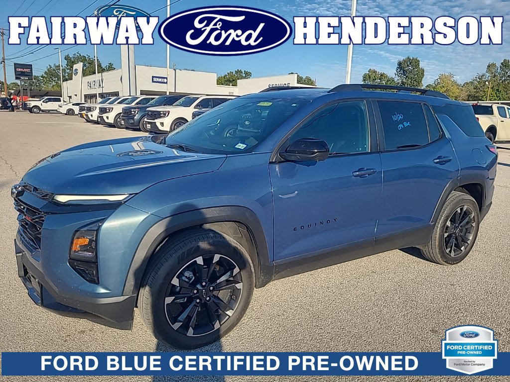 Certified 2025 Chevrolet Equinox RS SUV