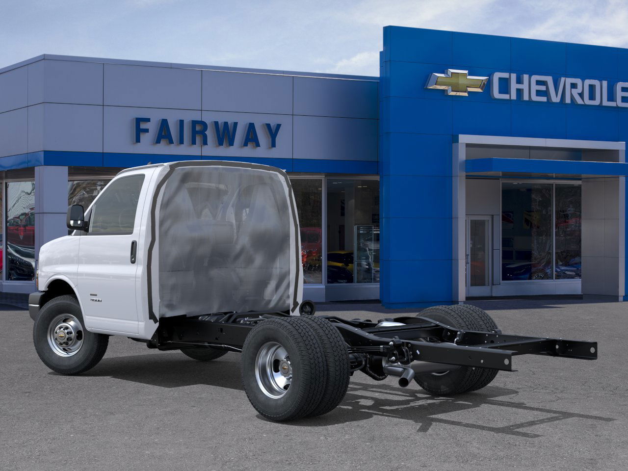 2025 Chevrolet Express 3500 Cutaway Van photo 3