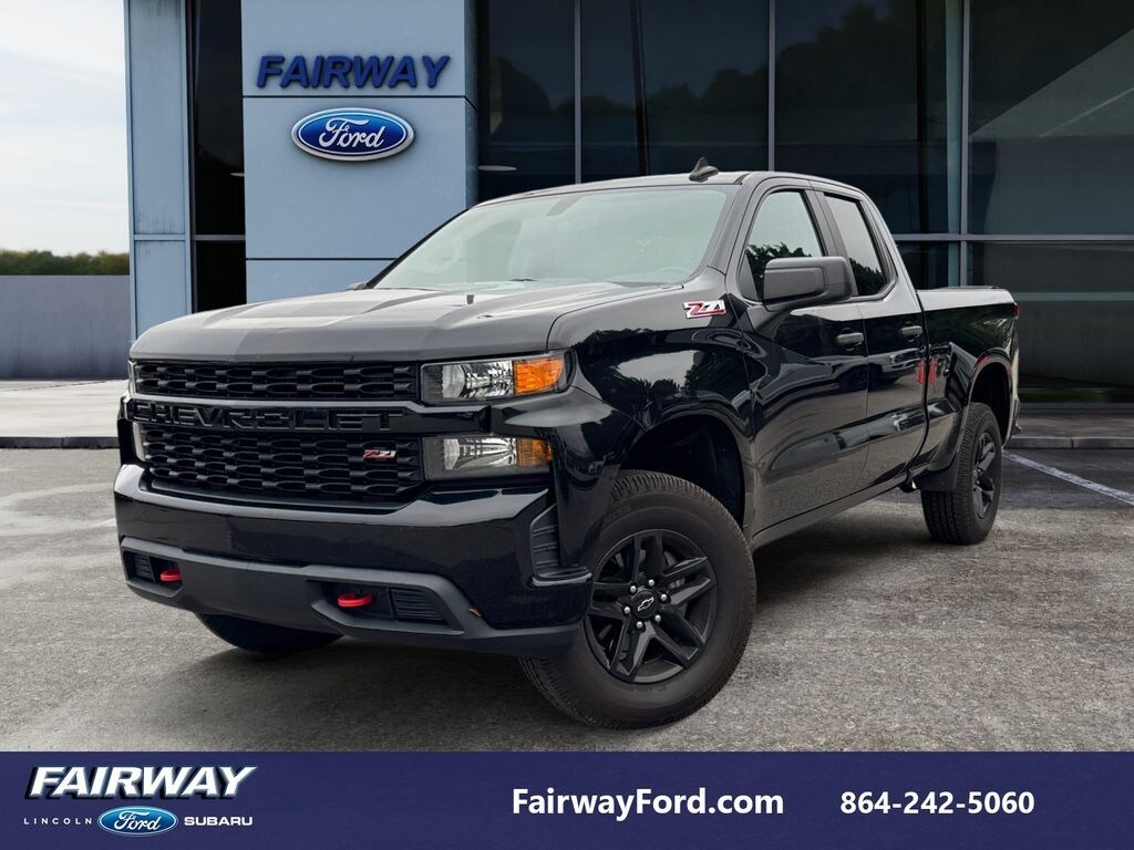 Used 2019 Chevrolet Silverado Custom Trail Boss Double Cab