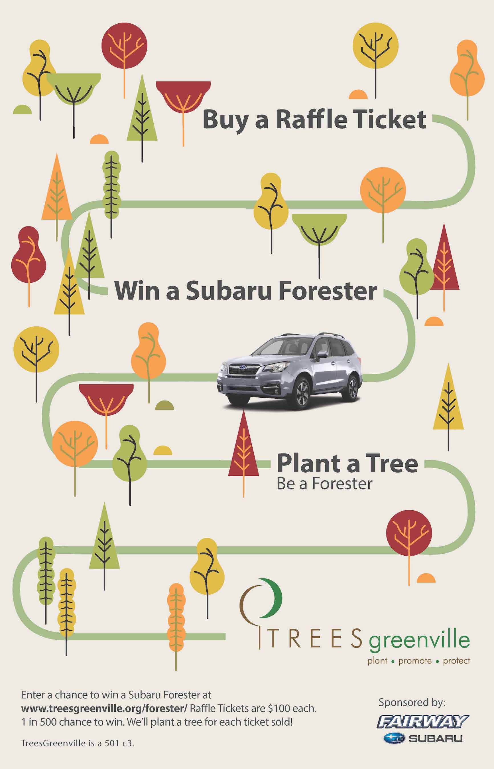 Plant a Tree Win a Forester