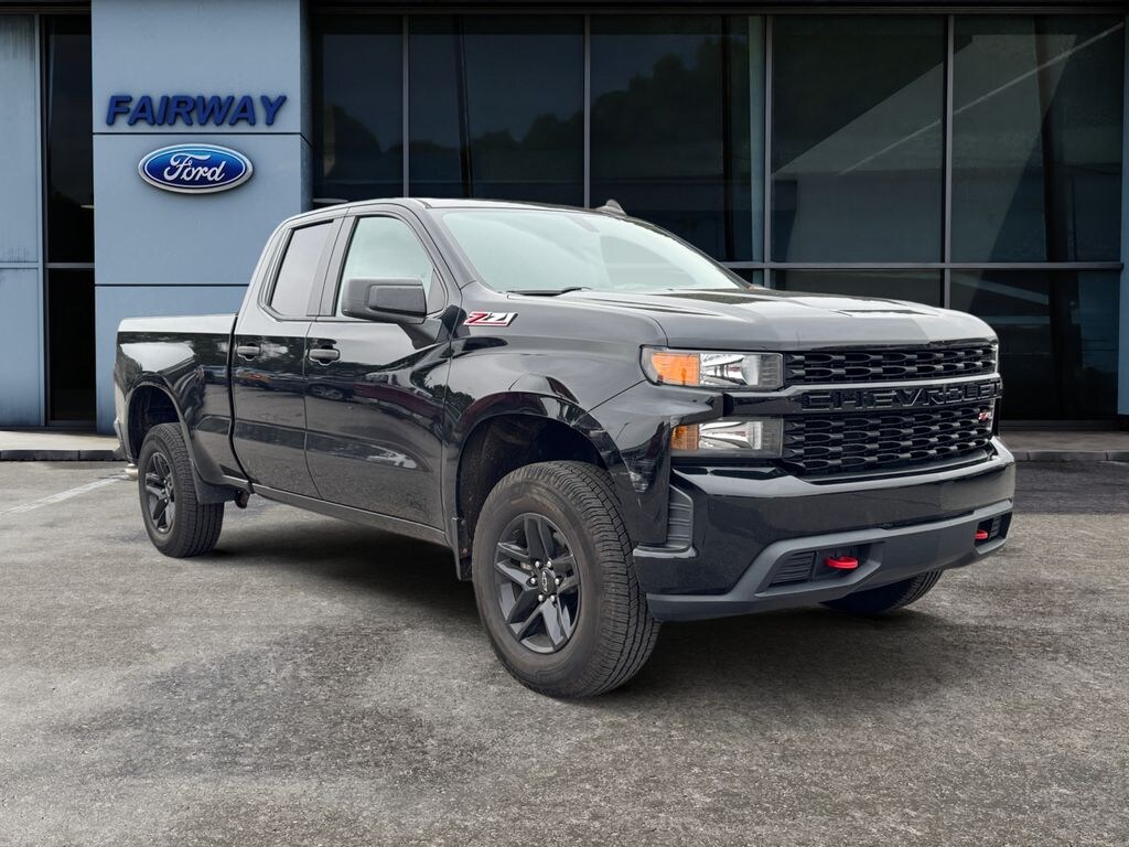 Used 2019 Chevrolet Silverado Custom Trail Boss Double Cab