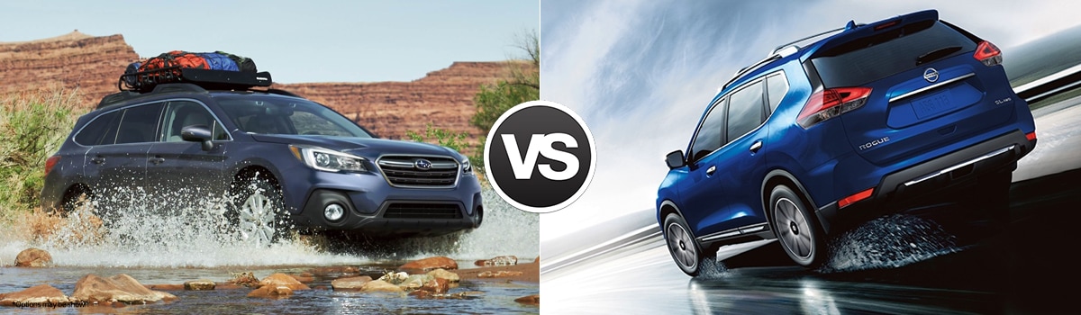 2018 Subaru Outback vs Nissan Rogue