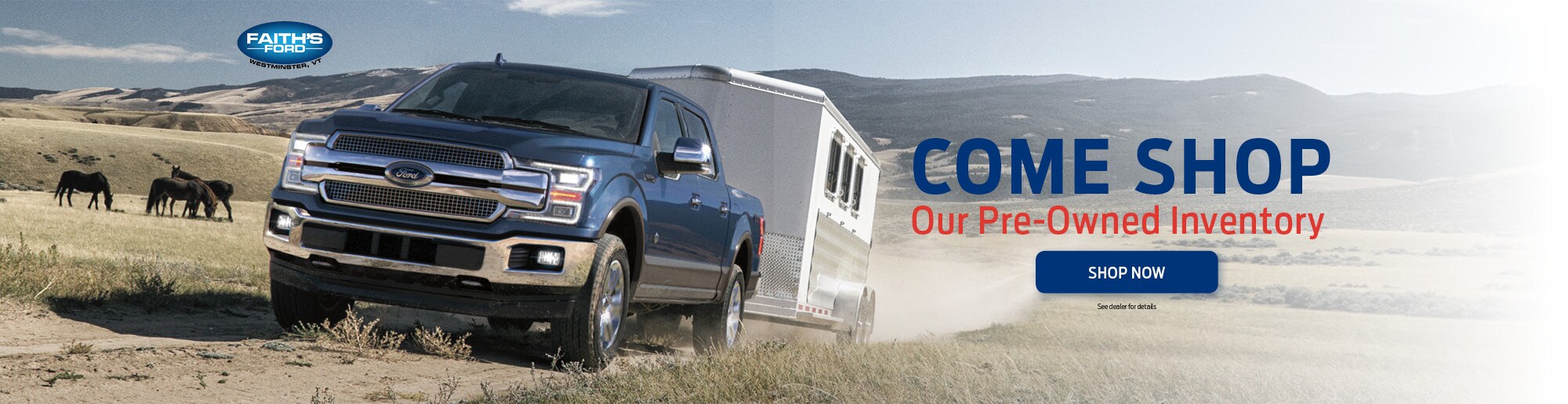 New and Used Ford Dealership Faith's Ford Westminster