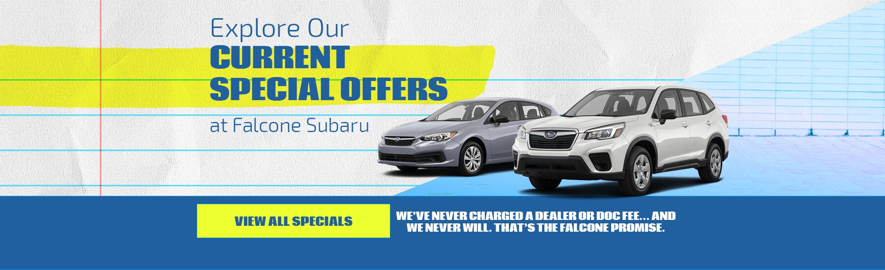 Falcone Subaru in Indianapolis Indiana New and Used Car Dealership