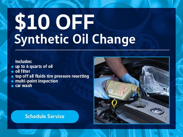 Vw oil cheap change coupon