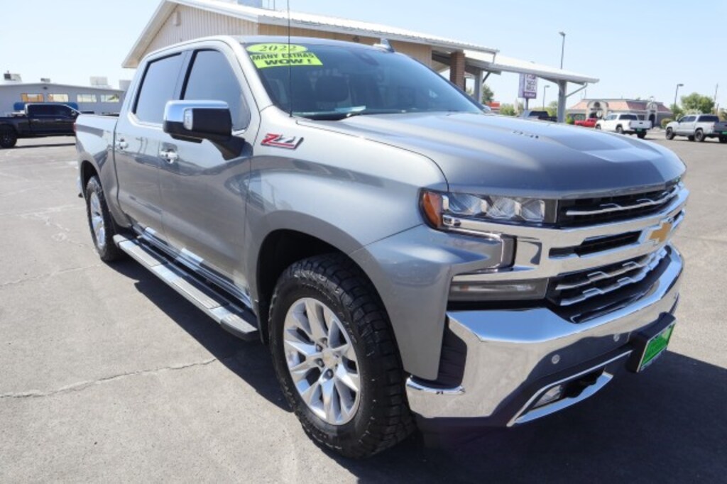 Used 2022 Chevrolet Silverado 1500 LTD LTZ Crew Cab Short Bed Truck