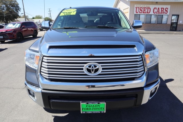 Used 2017 Toyota Tundra Limited with VIN 5TFHY5F19HX597614 for sale in Fallon, NV