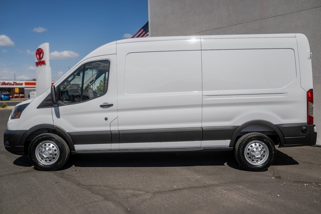 New 2025 Ford Transit Cargo Van  T-250 148 Med Rf 9070 GVWR AWD
