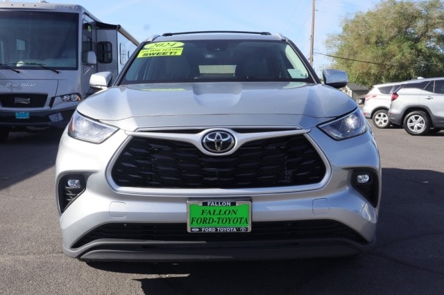 Used 2024 Toyota Highlander XLE with VIN 5TDKDRBH6RS541407 for sale in Fallon, NV