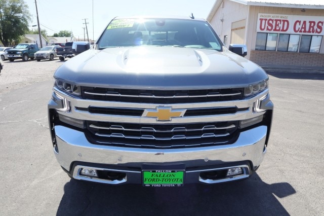 Used 2022 Chevrolet Silverado 1500 Limited LTZ with VIN 3GCUYGEL7NG138031 for sale in Fallon, NV