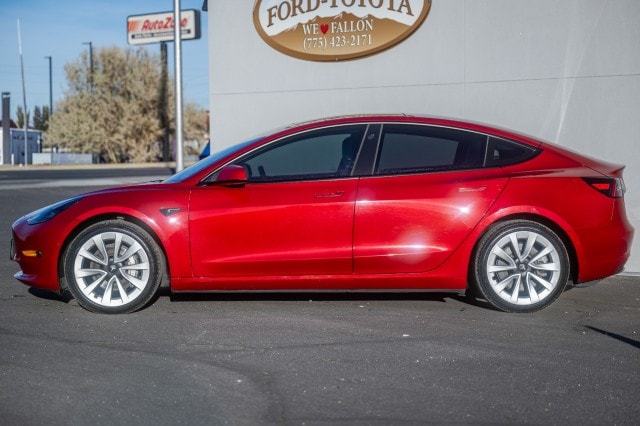 Used 2022 Tesla Model 3 Base with VIN 5YJ3E1EA1NF321723 for sale in Fallon, NV