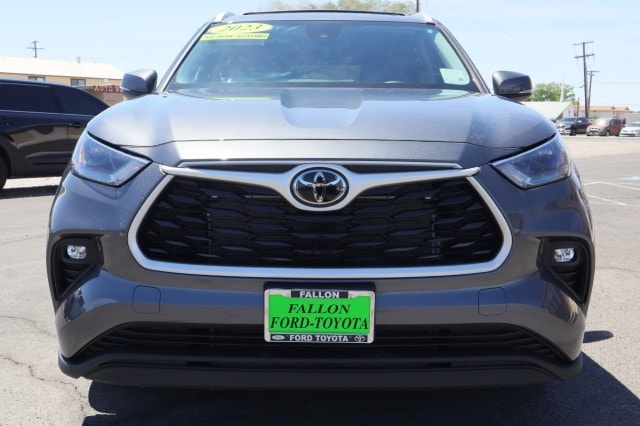 Used 2023 Toyota Highlander XLE with VIN 5TDKDRBH1PS022956 for sale in Fallon, NV