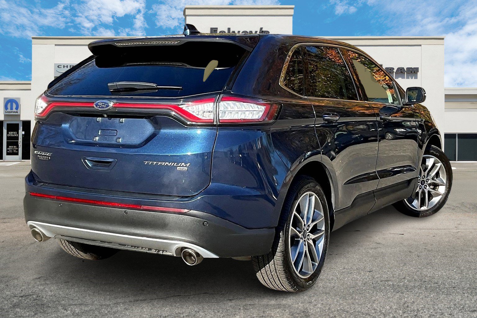 Used 2017 Ford Edge Titanium with VIN 2FMPK4K85HBB70881 for sale in Norwich, CT
