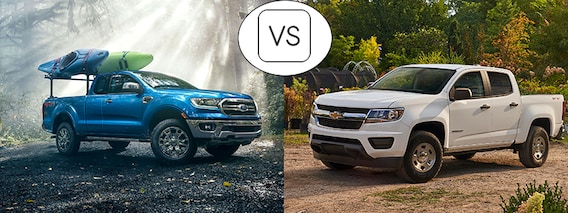 Ranger Vs Colorado Family Ford Of Bluffton