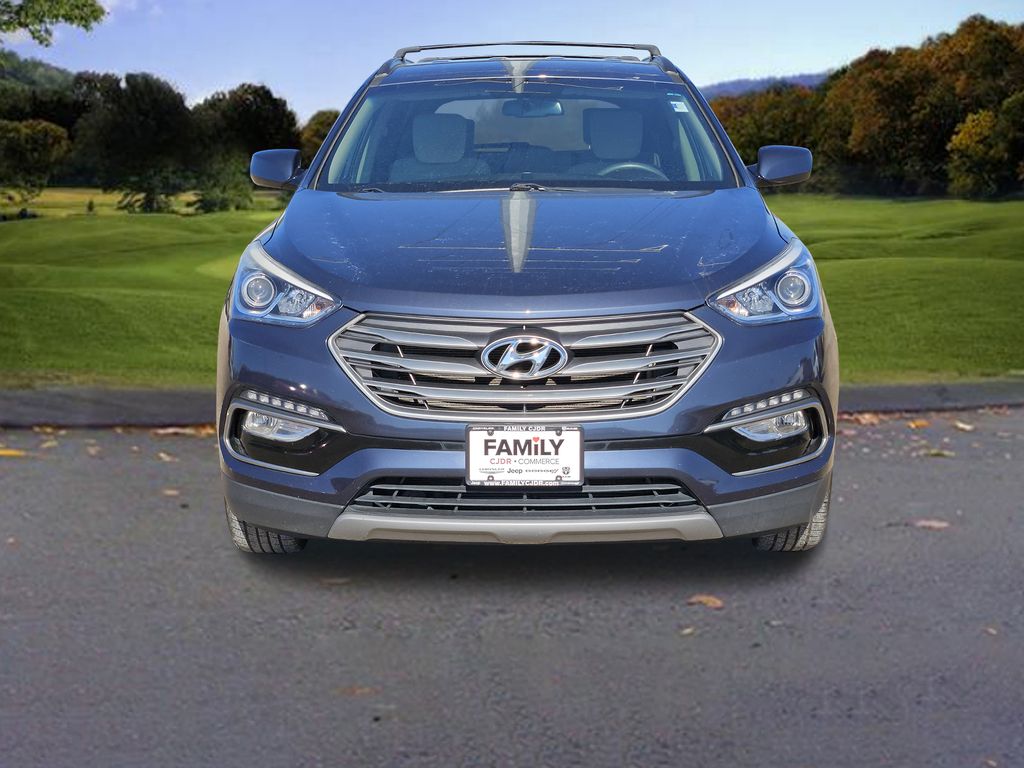 Used 2017 Hyundai Santa Fe Sport with VIN 5XYZU3LB5HG385720 for sale in Commerce, TX