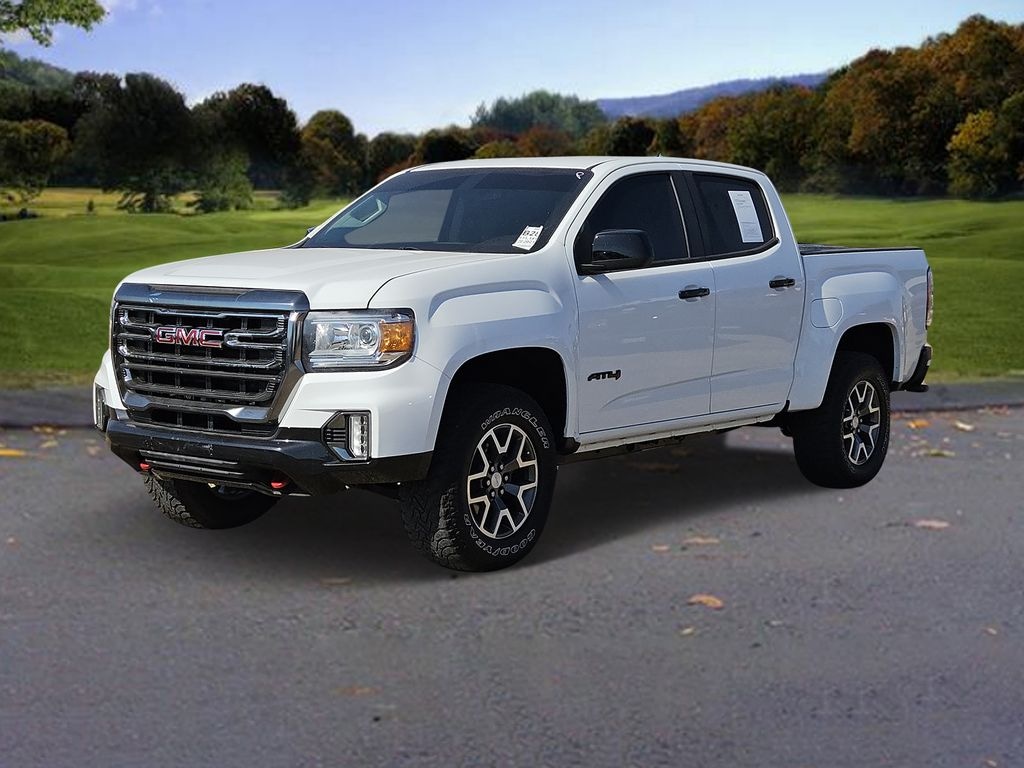 Used 2021 GMC Canyon 4WD AT4 w/Leather Crew Cab