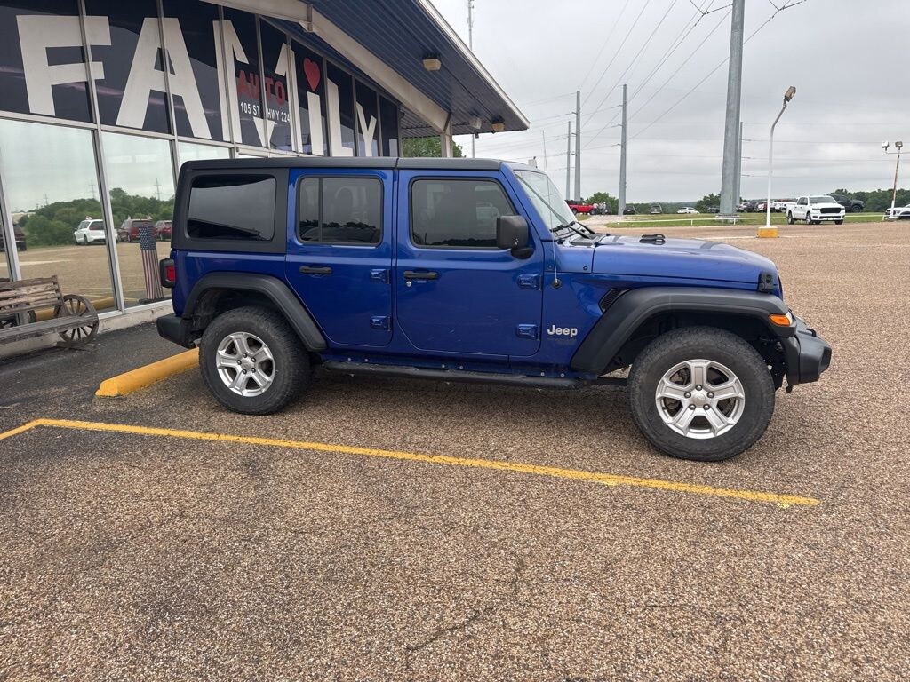 Used 2019 Jeep Wrangler Unlimited Sport S SUV